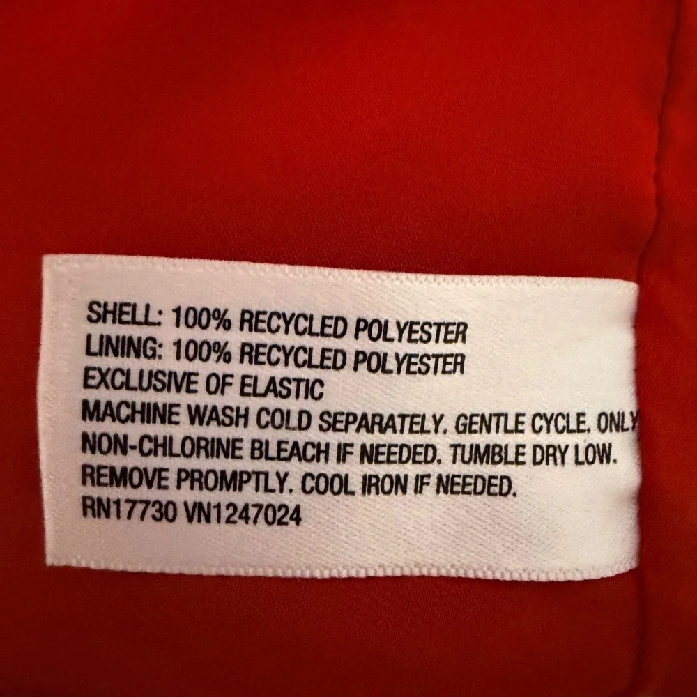 A New Day Puff Mini Strappy/Strapless Dress Size L , Red - Picture 4 of 8